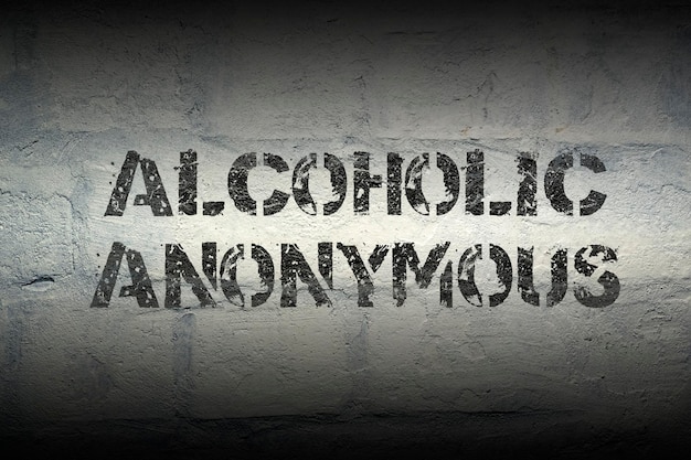 Photo alcoholic anonymous