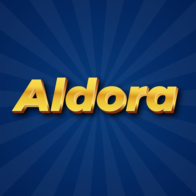 Aldora Text effect Gold JPG attractive background card photo confetti