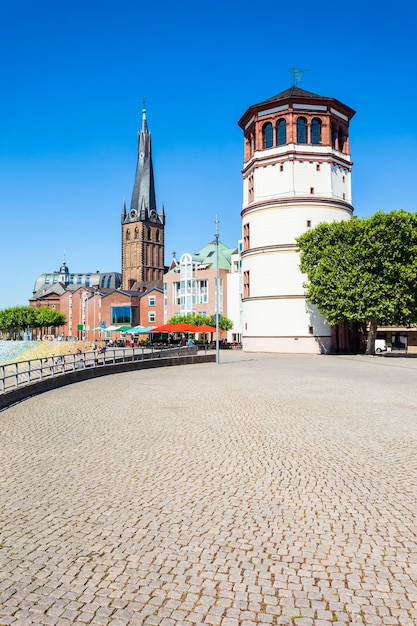 Aldstadt old town in Dusseldorf