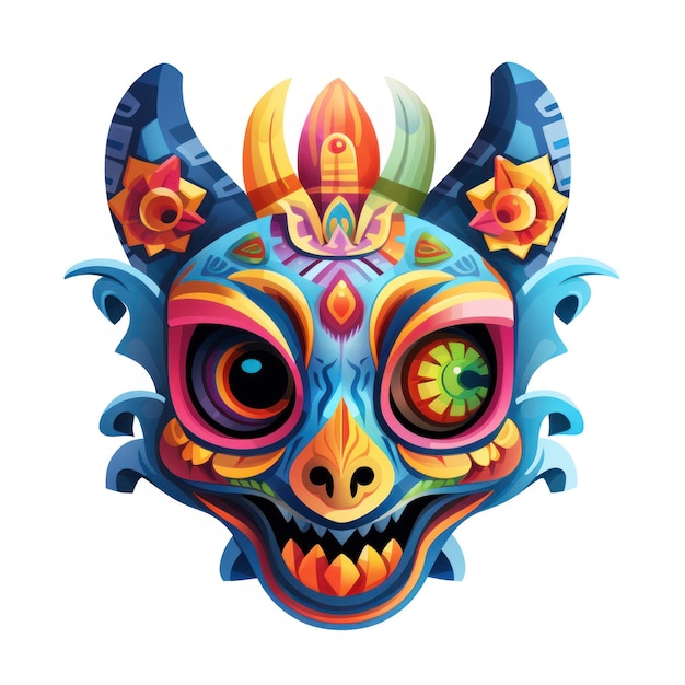 Photo alebrije icon for day of the dead