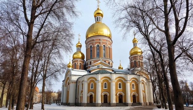 Alexander Nevsky kathedraalHD 8K behang Stock Fotografische afbeelding