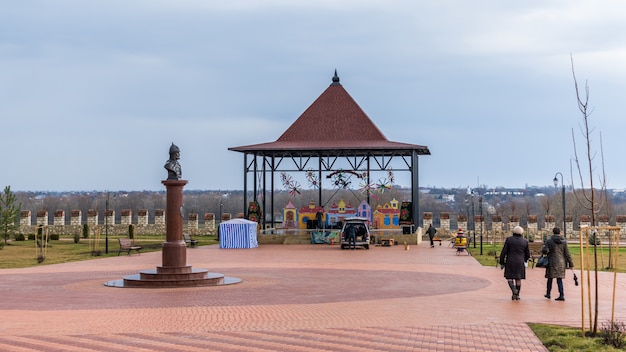 Alexander Nevsky Park in Bender, Transnistria