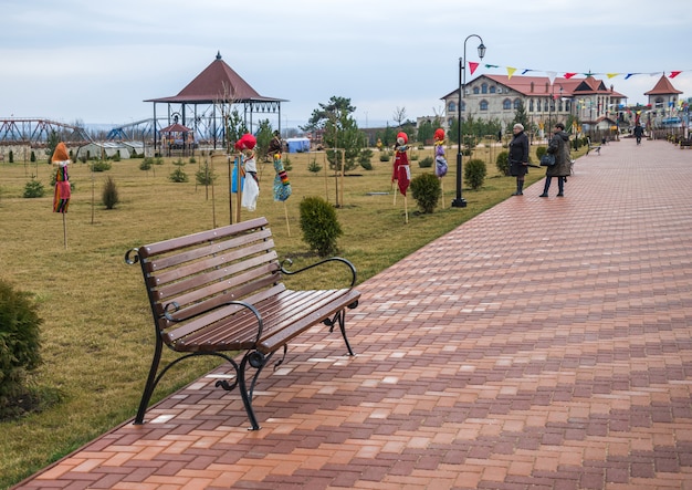 Alexander Nevsky Park in Bender, Transnistrië