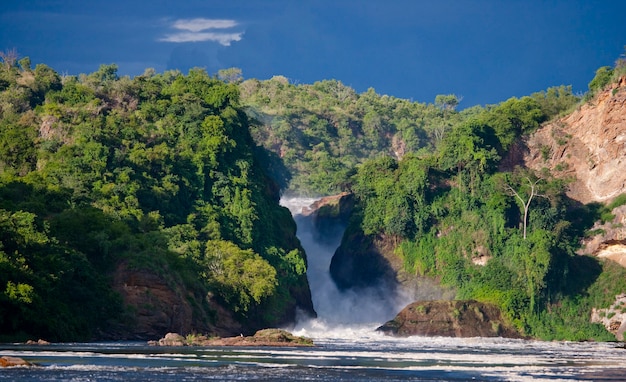 Algemeen beeld van de pittoreske Murchison Falls