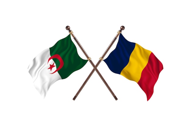 Algerije versus Tsjaad Two Flags