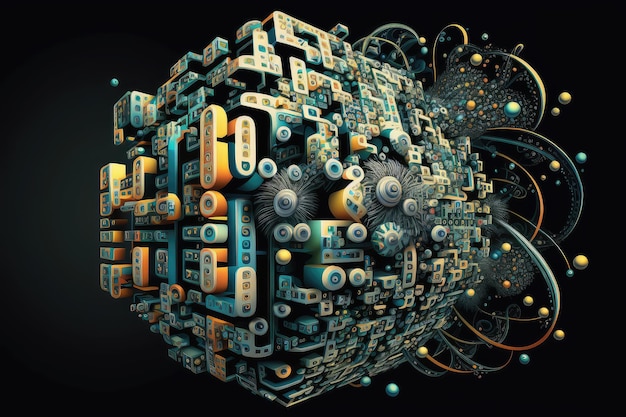 algorithm designed to find solution to complex problem using genetic programming