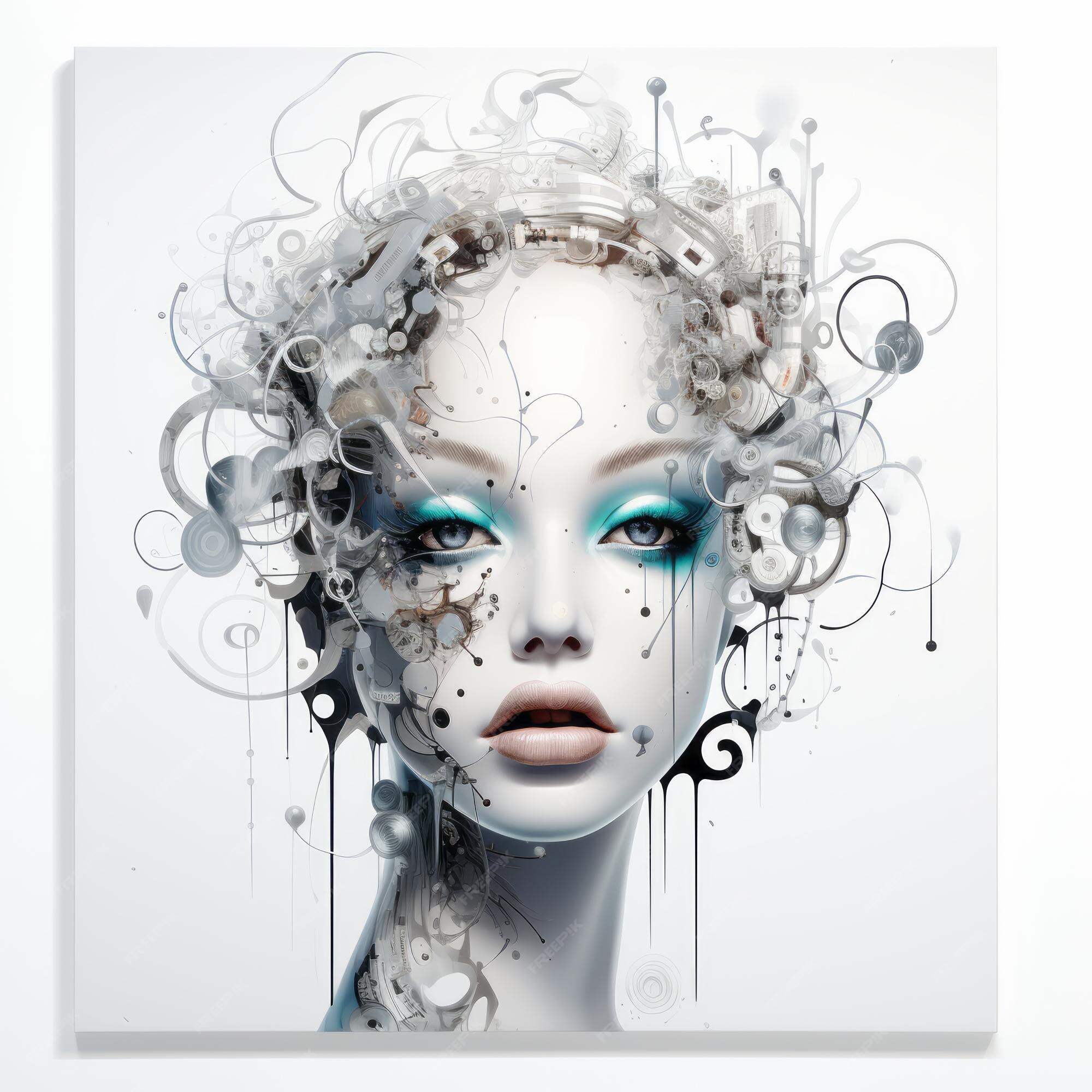 Premium Photo | Algorithmic Art Vanity Stunning Creation Isolated On ...