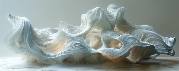 Photo algorithmic sculptures sculpted by the hands wallpaper