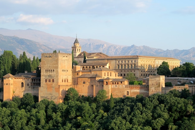 Alhambra fortress in Granada