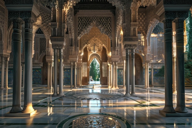 Alhambra islamic art