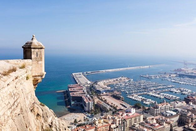 Alicante panoramic view