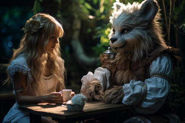 Alice in Wonderland sprookjesverhaal voor kinderen en volwassenen Cheshire Cat White Rabbit Queen