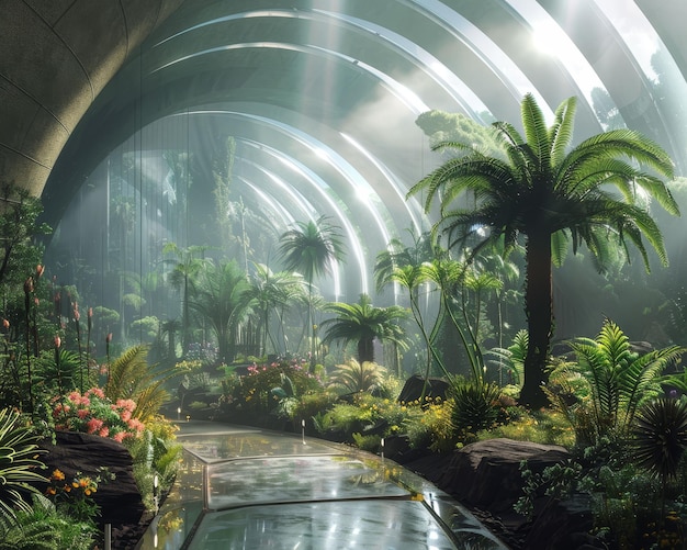 Alien flora conservatory safeguarding extraterrestrial plants