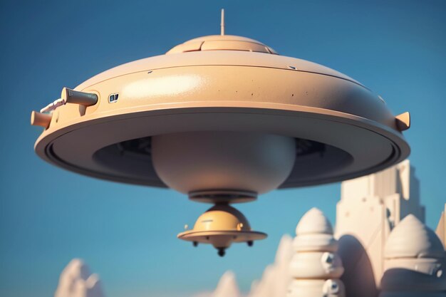 Alien flying saucer ufo spaceship ufo advanced civilization aircraft wallpaper background