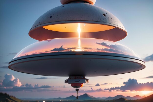 Фото Инопланетная летающая тарелка нло космический корабль нло продвинутая цивилизация самолет обои фон