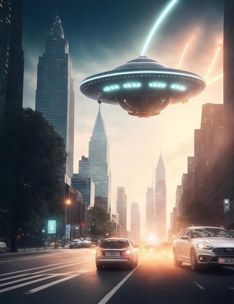 Alien invasion in a big city