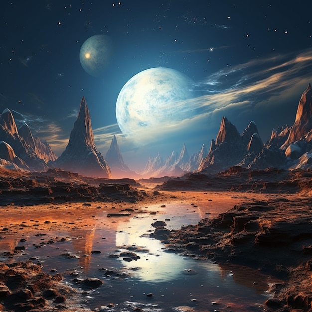 alien landscape