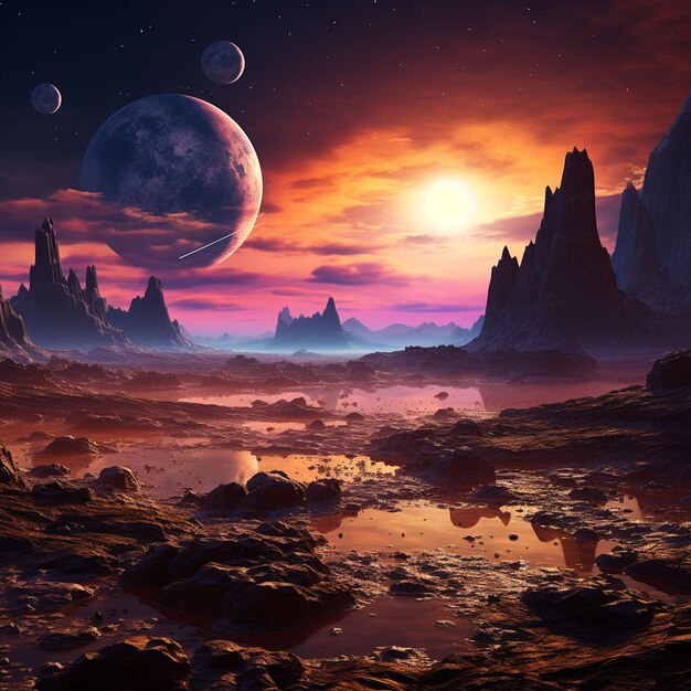 alien landscape