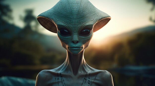 Alien photo