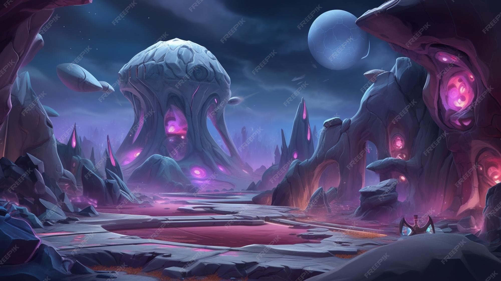 Premium AI Image Alien the Meteor Crafter with Fantastic