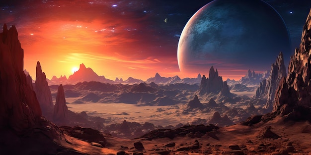 alien planet