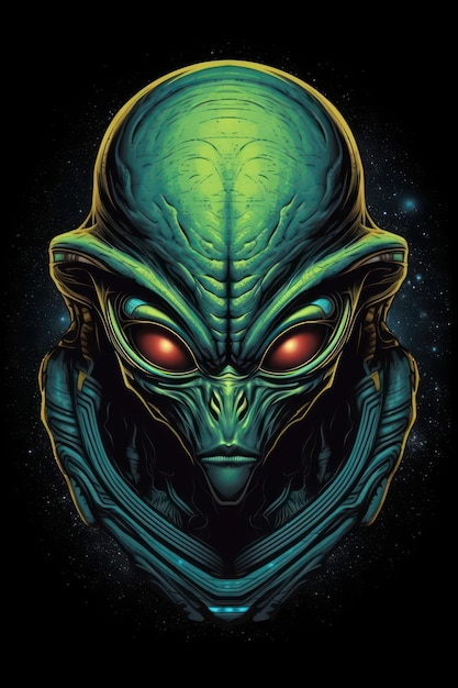 Alien In Space Logo