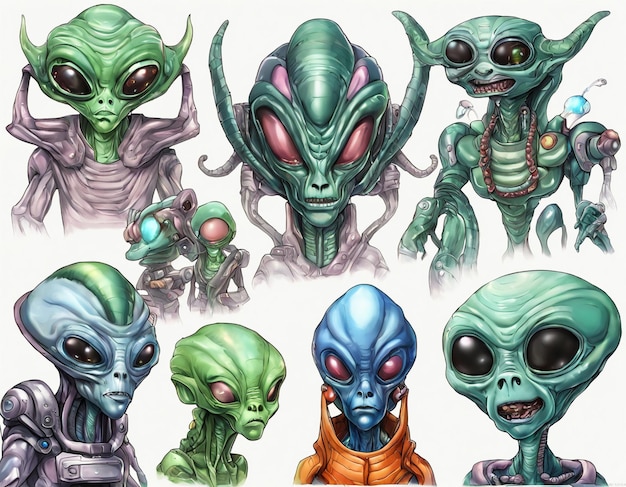 写真 エイリアン - 未知の生物 - ufo - 地球外文明 - ヒューマノイド - 生命体 - 宇宙