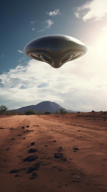 Aliens and UFOs land on Earth