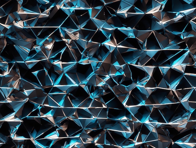 Photo aligned and accurate highdefinition geometric background in tron style generated by ai