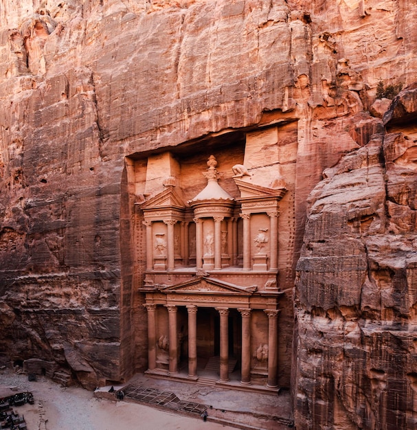 AlKhazneh The Treasury in Petra Jordan