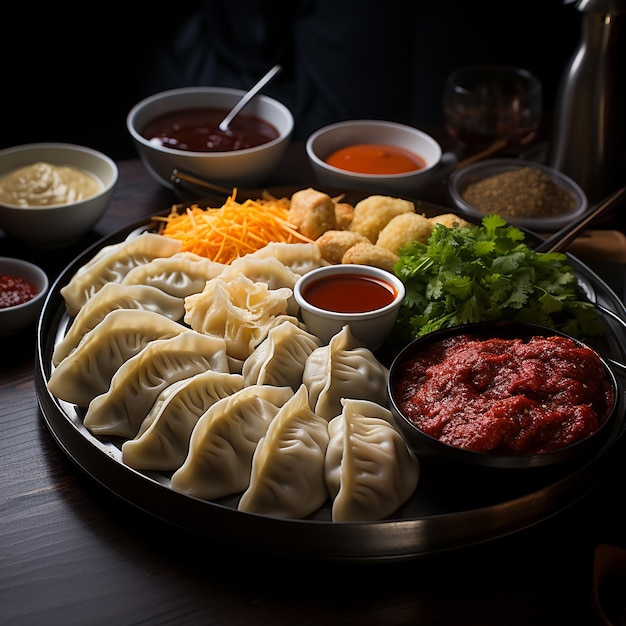 all different kinds of dumplings