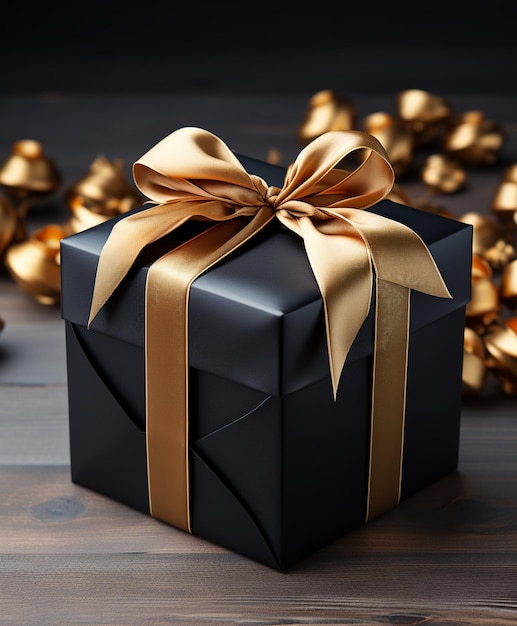 a all Gift Box with a Gilded Touch