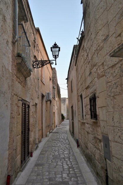 Alley amidst buildings