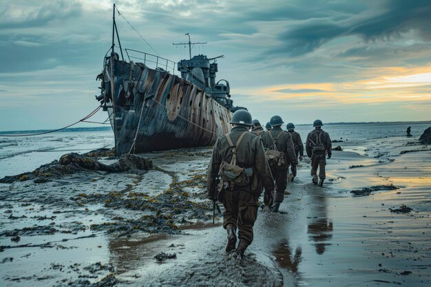 Allied Forces Streamline Soldier Landings at Normandy The Ultimate Landing Site Experience