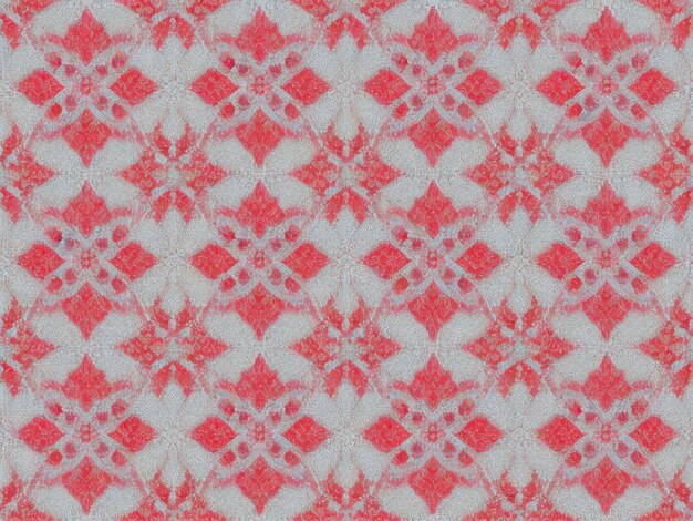 Allover Patterns randomly distributed throughout the fabric color white red geometric patterns