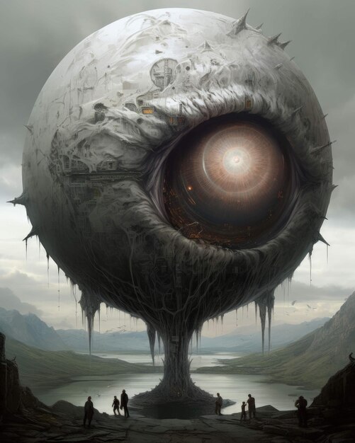 the allseeing eye a tale of omnipotent vision absorbing all knowledge in a world of mysticism