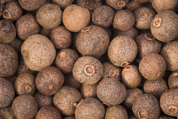 Allspice jamaican pepper background