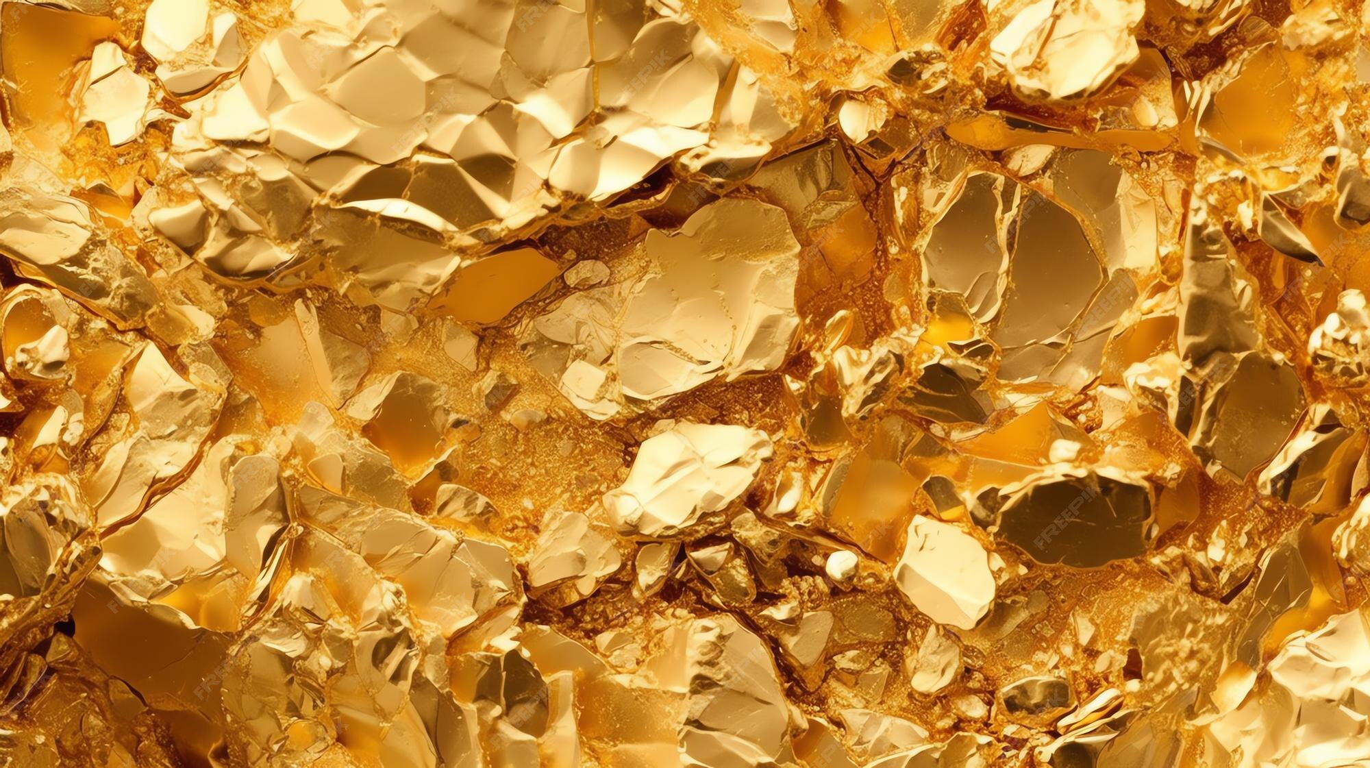 Premium AI Image  The allure of gold background wallpaper