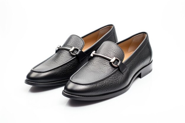 Almasd Black Loafers