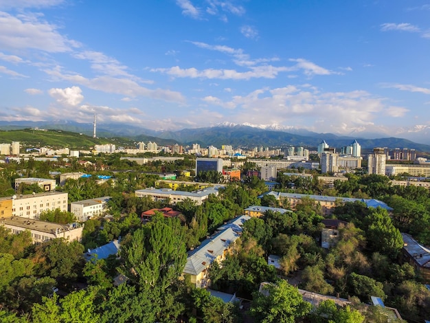 Almaty Aerial view