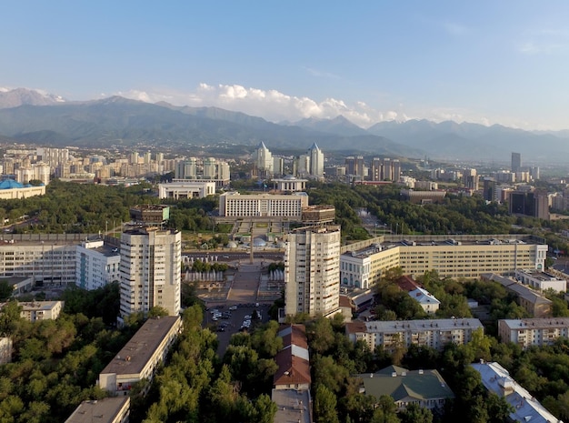 Almaty Aerial view