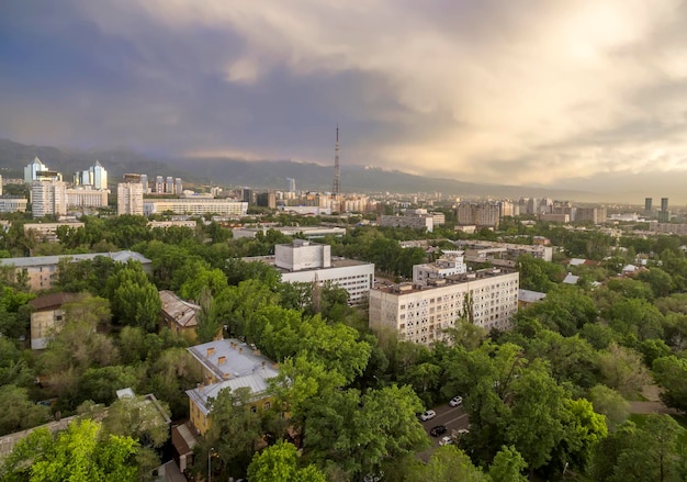 Almaty Luchtfoto