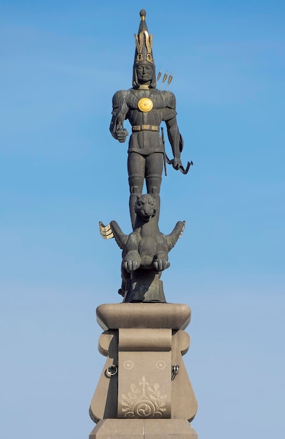 Almaty Sculpture of Golden Warrior