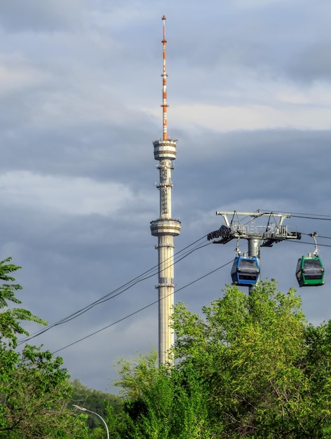 Almaty telecommunication tower