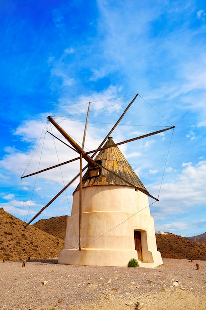 Almeria Molino de los Genoveses windmill Spain