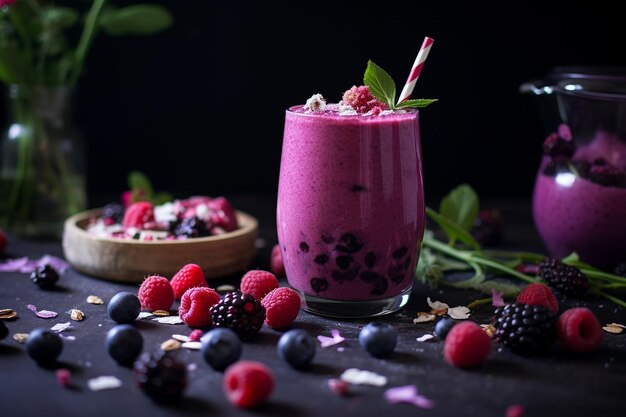 Almond Cherry Jubilee Smoothie