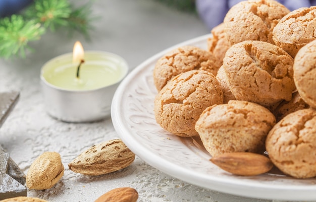 Almond cookies  amaretti