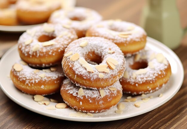 Almond donuts