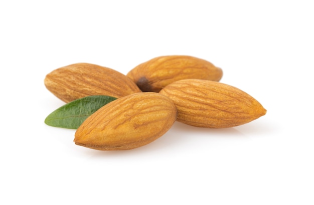 Almond nut isolated 