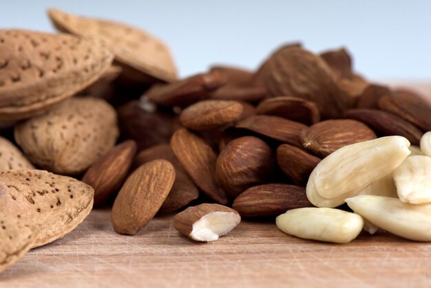 Almond nuts composition